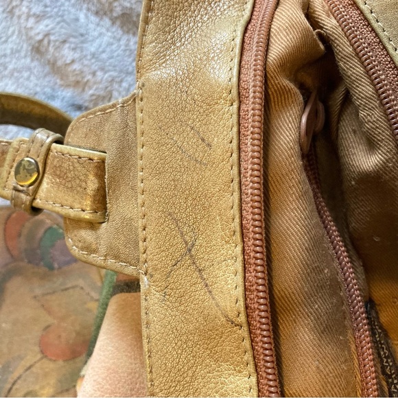 Great American Leatherworks Handpainted Shoulder Bag and Matching Wallet - Picture 9 of 15